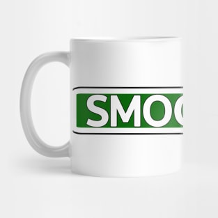 Smooth St Street Sign Mug